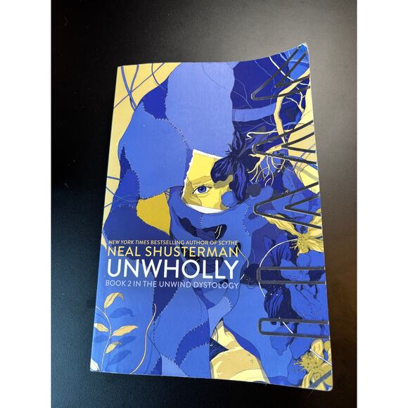 UnWholly by Neal Shusterman book 2 of the Unwind Dystology - Picture 1 of 2